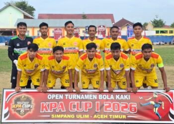 JF FC Kukuhkan Dominasi, Tundukkan Julok Putra 2-1 di KPA Simpang Ulim Cup I 2026