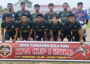 Rajawalina melaju ke Semifinal Usai Kalahkan Young Warriors di KPA Simpang Ulim Cup I 2026