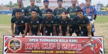 Rajawalina melaju ke Semifinal Usai Kalahkan Young Warriors di KPA Simpang Ulim Cup I 2026