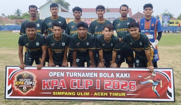 Rajawalina melaju ke Semifinal Usai Kalahkan Young Warriors di KPA Simpang Ulim Cup I 2026