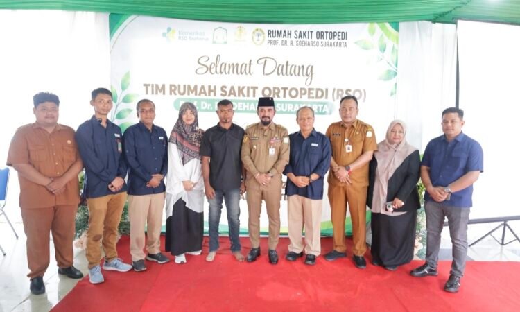 Pemkab Aceh Timur Terima Bantuan Alat Ortotik Prostetik dari RSO Soeharso