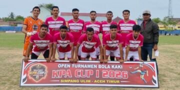 Aneuk Nanggroe Amankan Tiket Semifinal Usai Kalahkan Tuan Rumah di KPA Simpang Ulim Cup I 2026