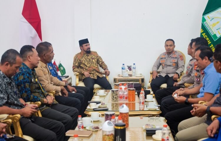 Perkuat Sinergi Forkopimda, Bupati Al-Farlaky Dan Kapolres Baru Aceh Timur Bahas Keamanan Dan Pembangunan Daerah