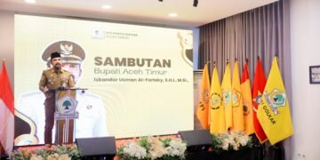 Di Musda Golkar, Al-Farlaky: Jangan Ada Sekat Politik untuk Bangun Aceh Timur